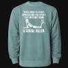 Unisex Midweight Pigment-Dyed Crewneck Sweatshirt Thumbnail