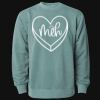 Unisex Midweight Pigment-Dyed Crewneck Sweatshirt Thumbnail