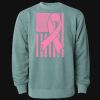 Unisex Midweight Pigment-Dyed Crewneck Sweatshirt Thumbnail