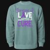 Unisex Midweight Pigment-Dyed Crewneck Sweatshirt Thumbnail