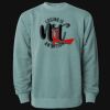 Unisex Midweight Pigment-Dyed Crewneck Sweatshirt Thumbnail