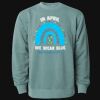 Unisex Midweight Pigment-Dyed Crewneck Sweatshirt Thumbnail