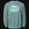 Unisex Midweight Pigment-Dyed Crewneck Sweatshirt Thumbnail