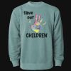 Unisex Midweight Pigment-Dyed Crewneck Sweatshirt Thumbnail
