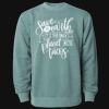 Unisex Midweight Pigment-Dyed Crewneck Sweatshirt Thumbnail