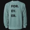 Unisex Midweight Pigment-Dyed Crewneck Sweatshirt Thumbnail