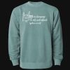 Unisex Midweight Pigment-Dyed Crewneck Sweatshirt Thumbnail