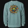 Unisex Midweight Pigment-Dyed Crewneck Sweatshirt Thumbnail