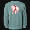 Unisex Midweight Pigment-Dyed Crewneck Sweatshirt Thumbnail