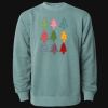 Unisex Midweight Pigment-Dyed Crewneck Sweatshirt Thumbnail