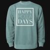 Unisex Midweight Pigment-Dyed Crewneck Sweatshirt Thumbnail