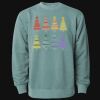 Unisex Midweight Pigment-Dyed Crewneck Sweatshirt Thumbnail
