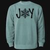 Unisex Midweight Pigment-Dyed Crewneck Sweatshirt Thumbnail