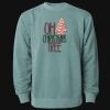 Unisex Midweight Pigment-Dyed Crewneck Sweatshirt Thumbnail