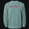Unisex Midweight Pigment-Dyed Crewneck Sweatshirt Thumbnail
