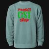 Unisex Midweight Pigment-Dyed Crewneck Sweatshirt Thumbnail
