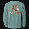 Unisex Midweight Pigment-Dyed Crewneck Sweatshirt Thumbnail