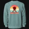 Unisex Midweight Pigment-Dyed Crewneck Sweatshirt Thumbnail