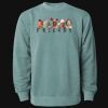 Unisex Midweight Pigment-Dyed Crewneck Sweatshirt Thumbnail
