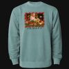 Unisex Midweight Pigment-Dyed Crewneck Sweatshirt Thumbnail