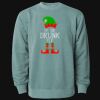 Unisex Midweight Pigment-Dyed Crewneck Sweatshirt Thumbnail