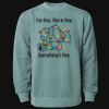 Unisex Midweight Pigment-Dyed Crewneck Sweatshirt Thumbnail