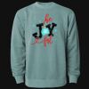 Unisex Midweight Pigment-Dyed Crewneck Sweatshirt Thumbnail
