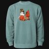 Unisex Midweight Pigment-Dyed Crewneck Sweatshirt Thumbnail