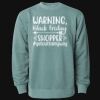 Unisex Midweight Pigment-Dyed Crewneck Sweatshirt Thumbnail