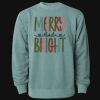 Unisex Midweight Pigment-Dyed Crewneck Sweatshirt Thumbnail