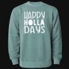 Unisex Midweight Pigment-Dyed Crewneck Sweatshirt Thumbnail
