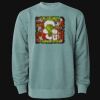Unisex Midweight Pigment-Dyed Crewneck Sweatshirt Thumbnail