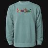 Unisex Midweight Pigment-Dyed Crewneck Sweatshirt Thumbnail