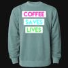 Unisex Midweight Pigment-Dyed Crewneck Sweatshirt Thumbnail