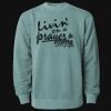 Unisex Midweight Pigment-Dyed Crewneck Sweatshirt Thumbnail