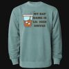 Unisex Midweight Pigment-Dyed Crewneck Sweatshirt Thumbnail