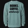 Unisex Midweight Pigment-Dyed Crewneck Sweatshirt Thumbnail