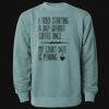 Unisex Midweight Pigment-Dyed Crewneck Sweatshirt Thumbnail