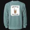 Unisex Midweight Pigment-Dyed Crewneck Sweatshirt Thumbnail
