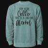 Unisex Midweight Pigment-Dyed Crewneck Sweatshirt Thumbnail
