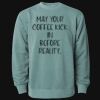 Unisex Midweight Pigment-Dyed Crewneck Sweatshirt Thumbnail