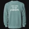 Unisex Midweight Pigment-Dyed Crewneck Sweatshirt Thumbnail