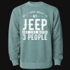 Unisex Midweight Pigment-Dyed Crewneck Sweatshirt Thumbnail