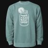 Unisex Midweight Pigment-Dyed Crewneck Sweatshirt Thumbnail