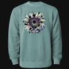 Unisex Midweight Pigment-Dyed Crewneck Sweatshirt Thumbnail