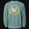 Unisex Midweight Pigment-Dyed Crewneck Sweatshirt Thumbnail