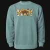 Unisex Midweight Pigment-Dyed Crewneck Sweatshirt Thumbnail