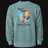 Unisex Midweight Pigment-Dyed Crewneck Sweatshirt Thumbnail