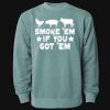 Unisex Midweight Pigment-Dyed Crewneck Sweatshirt Thumbnail