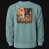 Unisex Midweight Pigment-Dyed Crewneck Sweatshirt Thumbnail